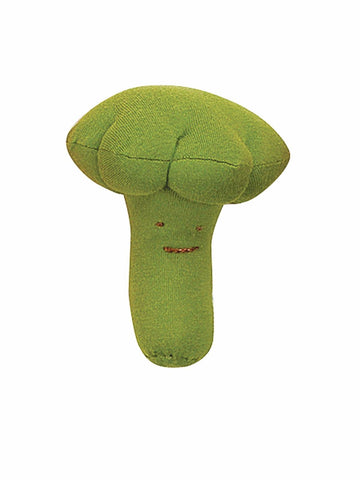 under the nile, organic cotton fair trade veggie doll - broccoli
