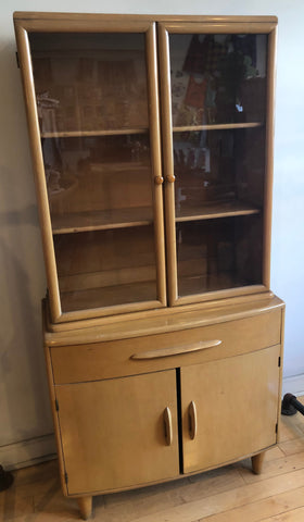 vintage blondwood cabinet sale