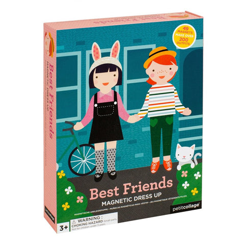 petit collage best friends magnetic dress up choose outfits and accessories with this fashion-packed set. Age 3+