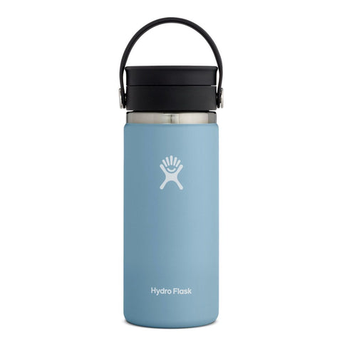 hydro flask wide mouth rain 16 oz coffee with flex sip lid